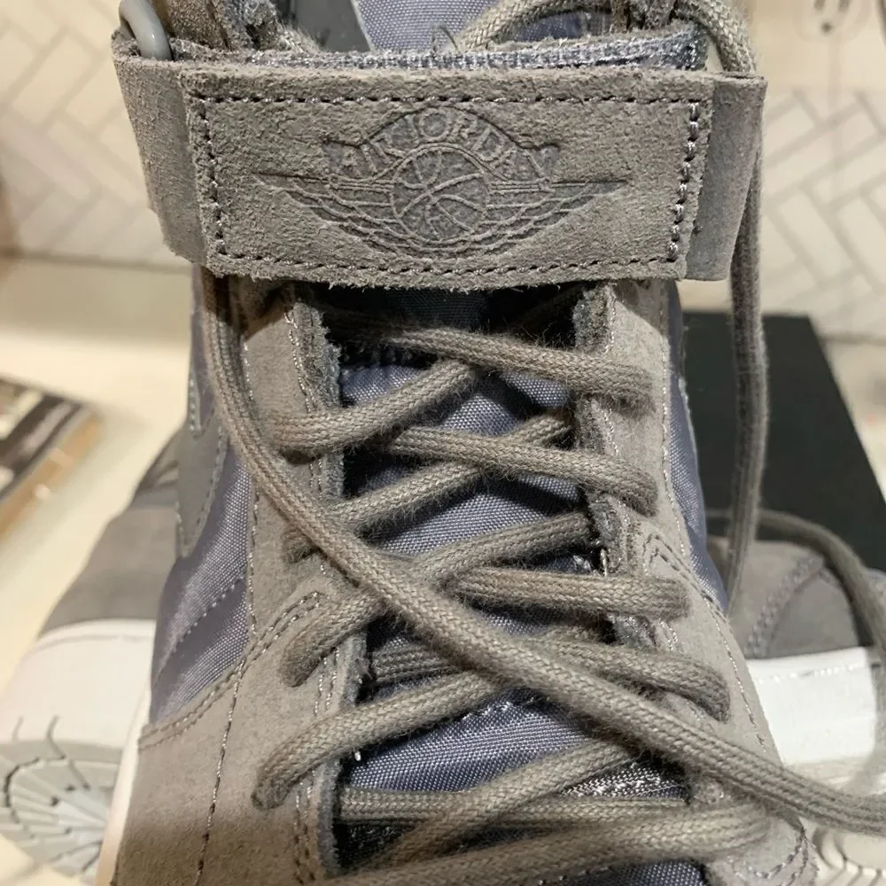 NEW Nike Air Jordan 1 High Strap Dark Grey Men’s Size 8.5 342132-005